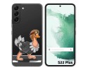 Funda Silicona Transparente para Samsung Galaxy S22 Plus 5G diseño Avestruz Dibujos
