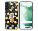 Funda Silicona Transparente para Samsung Galaxy S22 Plus 5G diseño Piña Dibujos