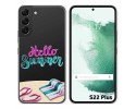 Funda Silicona Transparente para Samsung Galaxy S22 Plus 5G diseño Summer Dibujos