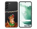 Funda Silicona Transparente para Samsung Galaxy S22 Plus 5G diseño Suricata Dibujos