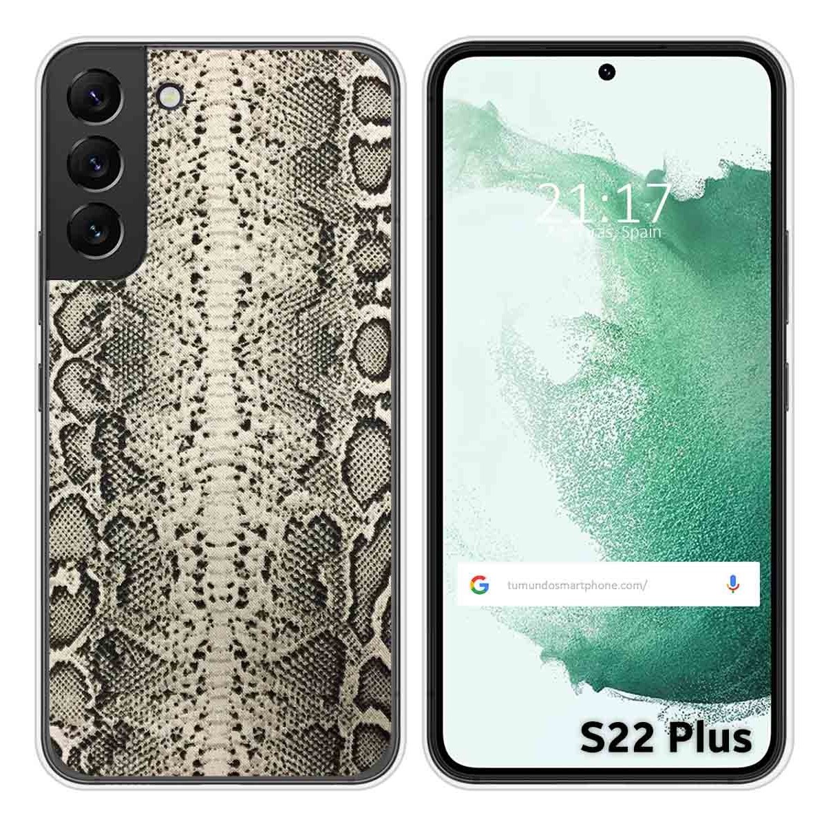 Funda Silicona para Samsung Galaxy S22 Plus 5G diseño Animal 01 Dibujos