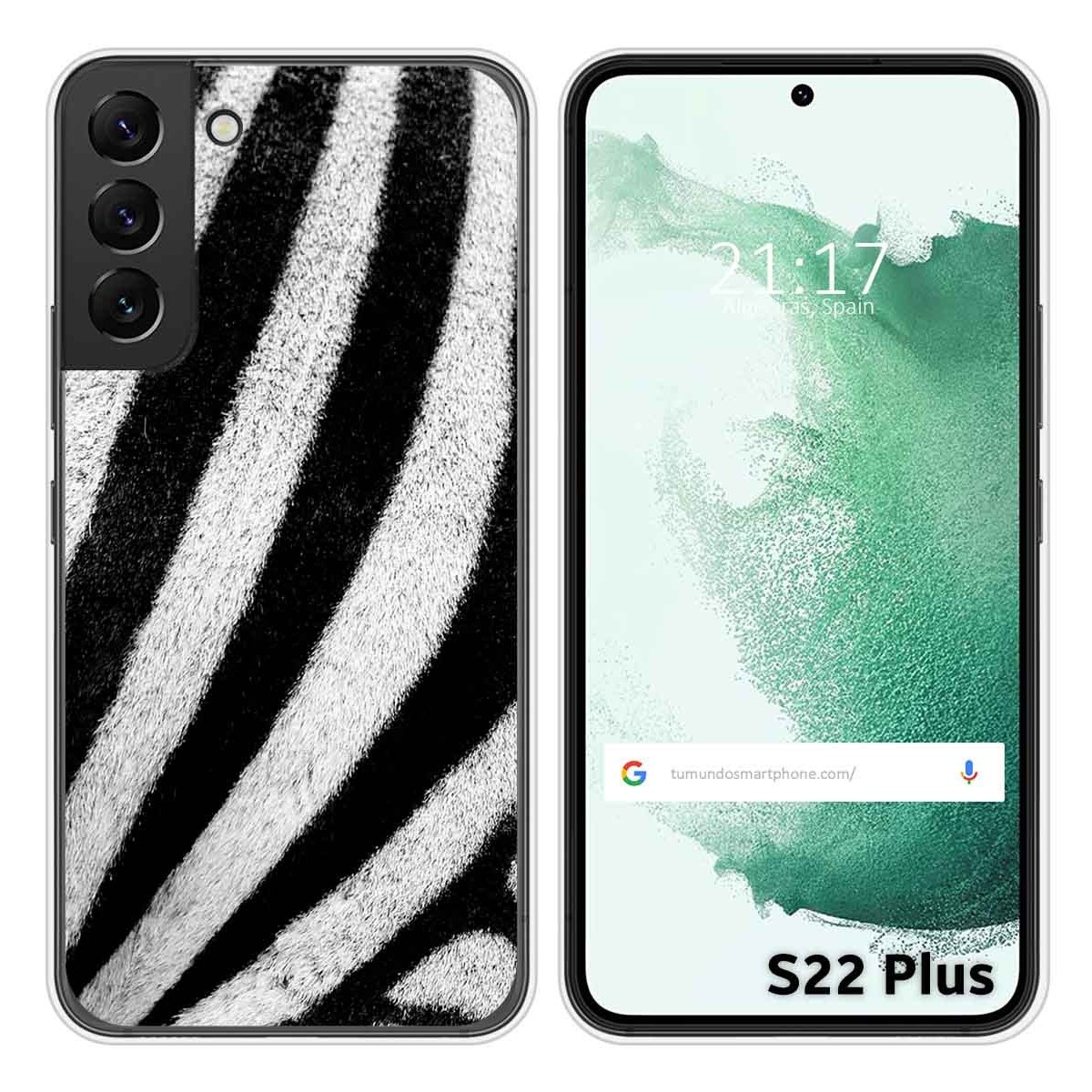 Funda Silicona para Samsung Galaxy S22 Plus 5G diseño Animal 02 Dibujos