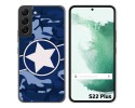Funda Silicona para Samsung Galaxy S22 Plus 5G diseño Camuflaje 03 Dibujos