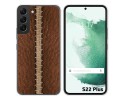 Funda Silicona para Samsung Galaxy S22 Plus 5G diseño Cuero 01 Dibujos