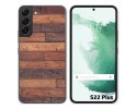 Funda Silicona para Samsung Galaxy S22 Plus 5G diseño Madera 03 Dibujos
