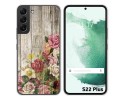 Funda Silicona para Samsung Galaxy S22 Plus 5G diseño Madera 08 Dibujos