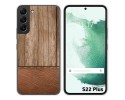 Funda Silicona para Samsung Galaxy S22 Plus 5G diseño Madera 09 Dibujos