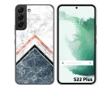 Funda Silicona para Samsung Galaxy S22 Plus 5G diseño Mármol 05 Dibujos
