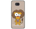 Funda Gel Tpu para Bq Aquaris U2 / U2 Lite Diseño Leon Dibujos