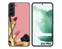 Funda Silicona para Samsung Galaxy S22 Plus 5G diseño Brochas Dibujos