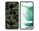 Funda Silicona para Samsung Galaxy S22 Plus 5G diseño Camuflaje Dibujos