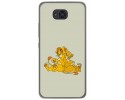 Funda Gel Tpu para Bq Aquaris U2 / U2 Lite Diseño Leones Dibujos