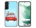 Funda Silicona para Samsung Galaxy S22 Plus 5G diseño Furgoneta Dibujos