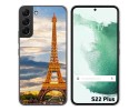 Funda Silicona para Samsung Galaxy S22 Plus 5G diseño Paris Dibujos