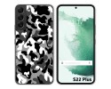 Funda Silicona para Samsung Galaxy S22 Plus 5G diseño Snow Camuflaje Dibujos