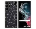 Funda Silicona Transparente para Samsung Galaxy S22 Ultra 5G diseño Araña Dibujos