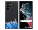 Funda Silicona Transparente para Samsung Galaxy S22 Ultra 5G diseño Hipo Dibujos