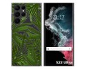 Funda Silicona Transparente para Samsung Galaxy S22 Ultra 5G diseño Jungla Dibujos