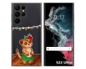 Funda Silicona Transparente para Samsung Galaxy S22 Ultra 5G diseño Suricata Dibujos