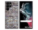 Funda Silicona para Samsung Galaxy S22 Ultra 5G diseño Ladrillo 02 Dibujos