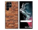 Funda Silicona para Samsung Galaxy S22 Ultra 5G diseño Ladrillo 04 Dibujos