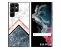 Funda Silicona para Samsung Galaxy S22 Ultra 5G diseño Mármol 05 Dibujos