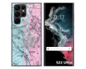 Funda Silicona para Samsung Galaxy S22 Ultra 5G diseño Mármol 08 Dibujos