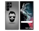 Funda Silicona para Samsung Galaxy S22 Ultra 5G diseño Barba Dibujos