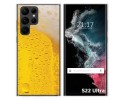 Funda Silicona para Samsung Galaxy S22 Ultra 5G diseño Cerveza Dibujos
