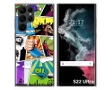 Funda Silicona para Samsung Galaxy S22 Ultra 5G diseño Comic Dibujos
