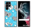Funda Silicona para Samsung Galaxy S22 Ultra 5G diseño Mariposas Dibujos