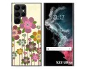 Funda Silicona para Samsung Galaxy S22 Ultra 5G diseño Primavera En Flor Dibujos