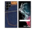 Funda Silicona para Samsung Galaxy S22 Ultra 5G diseño Vaquero Dibujos