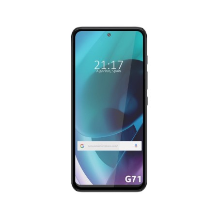 Protector Cristal Templado Completo 5D Full Glue Negro para Motorola Moto G71 5G Vidrio