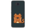 Funda Gel Tpu para Bq Aquaris U2 / U2 Lite Diseño Tigre Dibujos