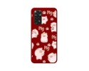Funda Silicona Líquida Roja para Xiaomi Redmi Note 11 / 11s diseño Cerdos Dibujos