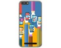 Funda Gel Tpu para Doogee X30 Diseño Apps Dibujos