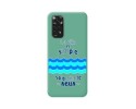 Funda Silicona Líquida Verde para Xiaomi Redmi Note 11 / 11s diseño Agua Dibujos