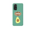 Funda Silicona Líquida Verde para Xiaomi Redmi Note 11 / 11s diseño Vegan Life Dibujos