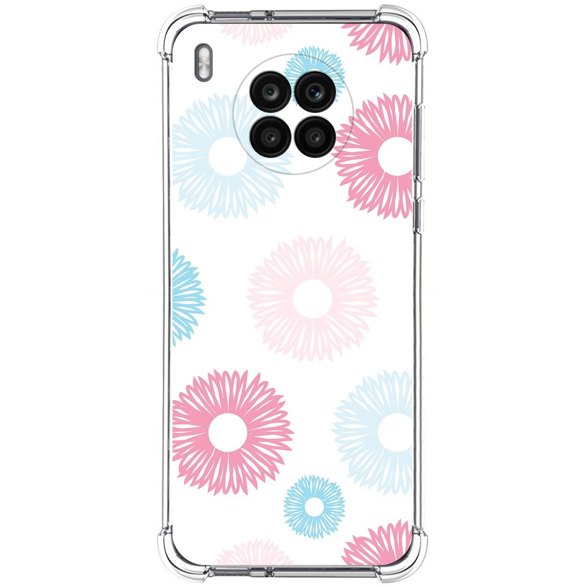 Funda Silicona Antigolpes para Huawei Honor 50 Lite 5G / Nova 8i diseño Flores 06 Dibujos