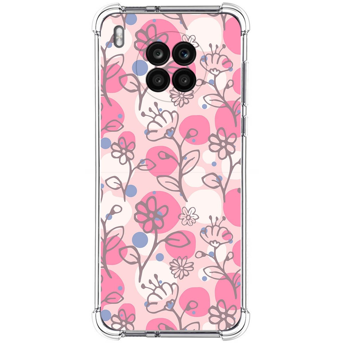 Funda Silicona Antigolpes para Huawei Honor 50 Lite 5G / Nova 8i diseño Flores 07 Dibujos