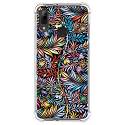 Funda Silicona Antigolpes para Huawei P Smart 2019 / Honor 10 Lite diseño Flores 04 Dibujos
