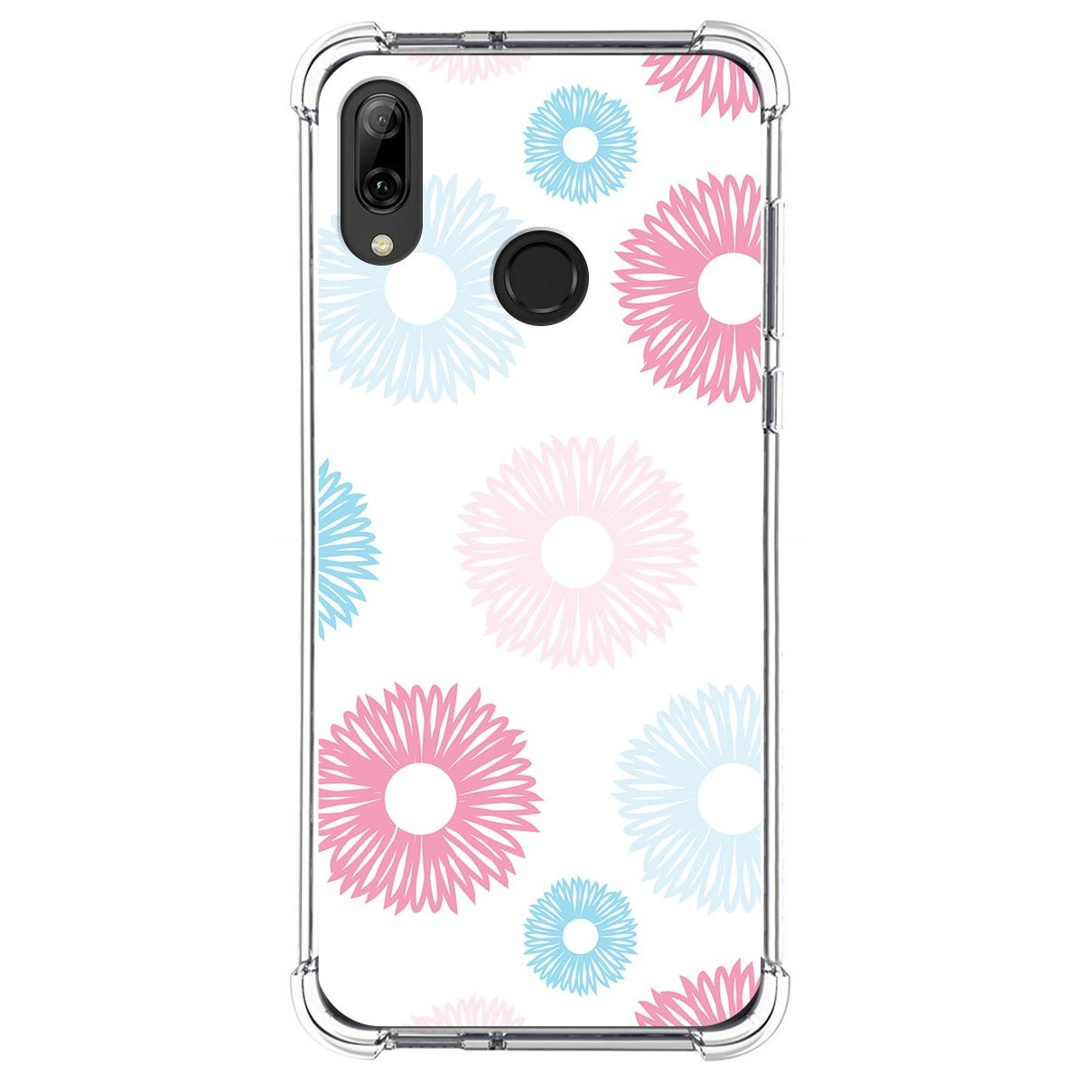 Funda Silicona Antigolpes para Huawei P Smart 2019 / Honor 10 Lite diseño Flores 06 Dibujos