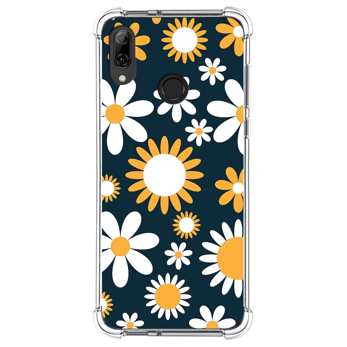 Funda Silicona Antigolpes para Huawei P Smart 2019 / Honor 10 Lite diseño Flores 08 Dibujos