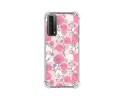 Funda Silicona Antigolpes para Huawei P Smart 2021 diseño Flores 07 Dibujos