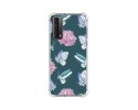 Funda Silicona Antigolpes para Huawei P Smart 2021 diseño Flores 10 Dibujos