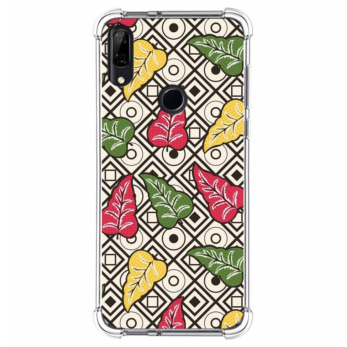 Funda Silicona Antigolpes para Huawei P Smart Z diseño Flores 11 Dibujos