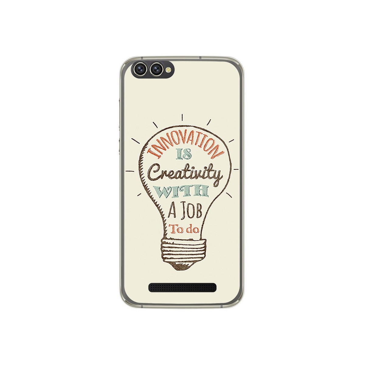 Funda Gel Tpu para Doogee X30 Diseño Creativity Dibujos