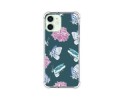 Funda Silicona Antigolpes para Iphone 12 Mini (5.4) diseño Flores 10 Dibujos