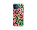 Funda Silicona Antigolpes para Iphone 12 / 12 Pro (6.1) diseño Flores 02 Dibujos